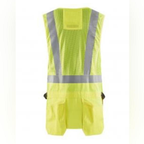 Blaklader Hi-Vis Utility Vest - Yellow - Picture 2 of 5